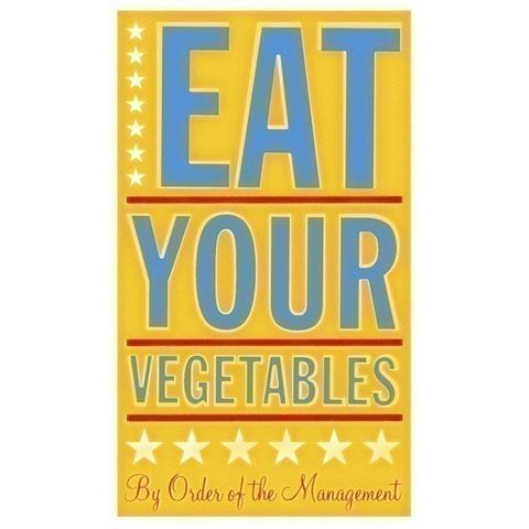 Eat,Your,Vegetables,Print,6,in,x,10,Children,Art,eat,vegetables,parents,john_w_golden,art,illustration,digital,print,paper,computer