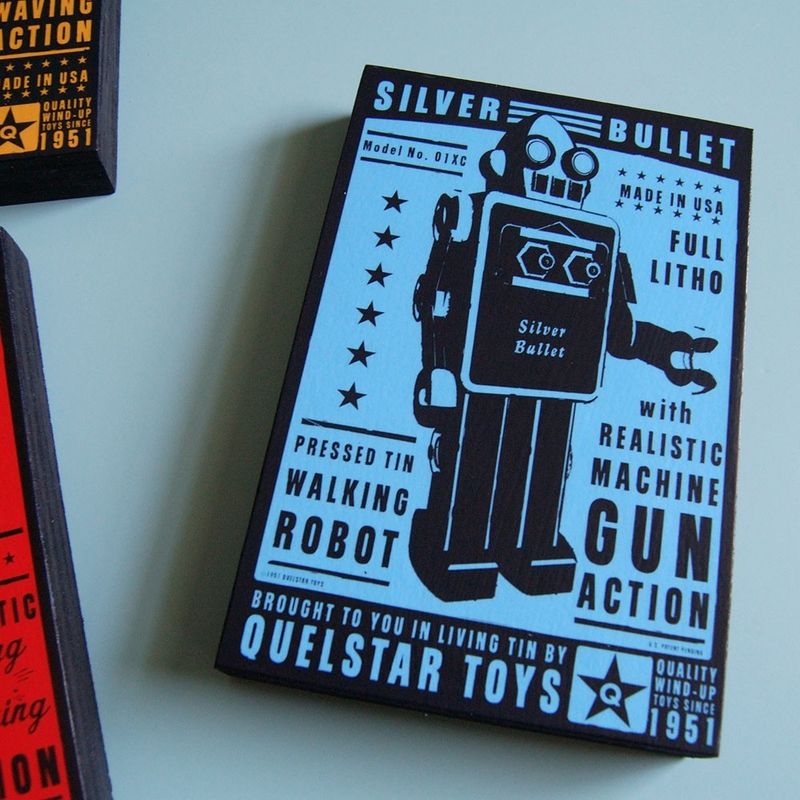 Quelstar Tin Toy  Series - Art Block - 4 in x 6 in - product images  of 