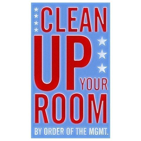 Clean,Up,Your,Room,6,in,x,10,Print,Children,Toddler,clean,room,art,illustration,print,digital,john_w_golden,blue,red,rules,house_rules,paper,computer