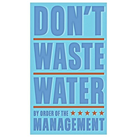 Don't,Waste,Water,Print,6,in,x,10,Children,Toddler,art,illustration,print,digital,john_w_golden,water,waste,blue,paper,computer