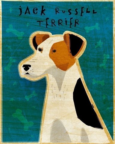 Jack,Russell,Terrier,-,Dog,Art,Print,8,in,x,10,Illustration,digital,whimsical,cute,dog,animal,jack_russell,terrier,southern_living,puppy_portraits,dog_prints,paper,ink
