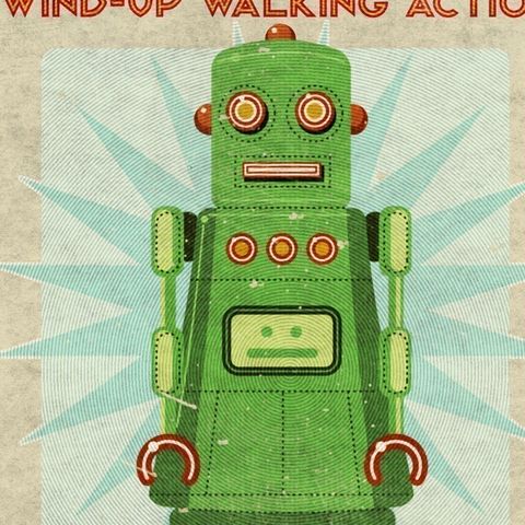 Lois,Box,Art,Robot,Print,8,in,x,10,Illustration,Digital,toddler,illustration,print,digital,please,john_w_golden,children,paper,computer