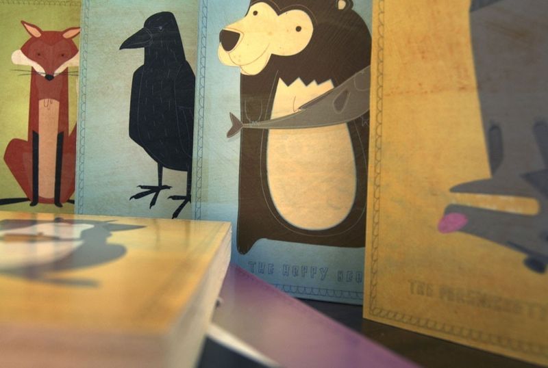 Critter Series Art Block - Pick the Print - 5 in x 7 in - product images  of 