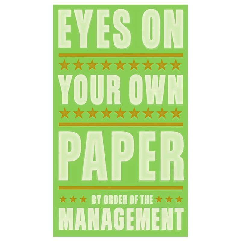 Eyes on Your Own Paper Print 6 in x 10 in - product images  of 