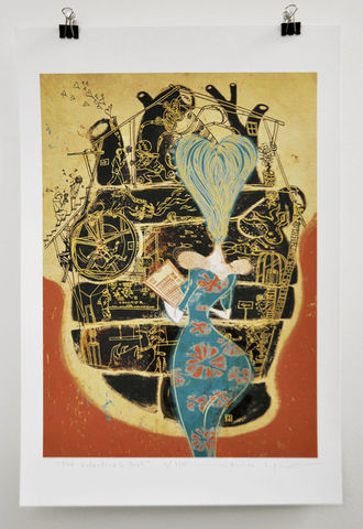 The,Valentine's,Test,Victo Ngai, limited edition giclee print, lover, valentine