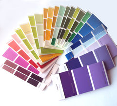 Extra,Large,Paint,Chip,Note,Pads,Matchbook,Style,books_and_zines,journal,recycled,upcycled,sample,repurposed,notebook,notepad,jotter,paper,pick_color,extra_large,paint_chip_notebook,paint_chip