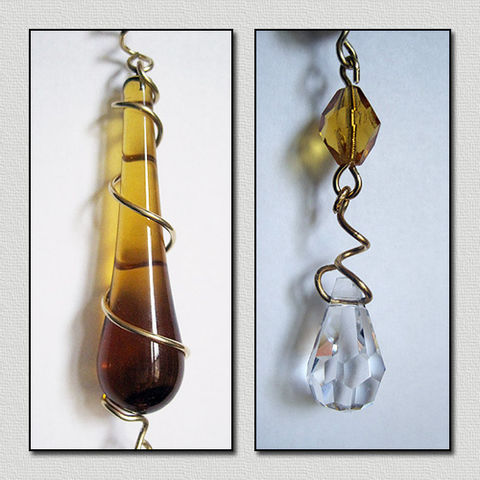 Amber,Raindrop,Crystal,Cut,Prism,Eye,Catcher,raindrop crystal, prism, amber, sun catcher, ornament, jewelry for the home
