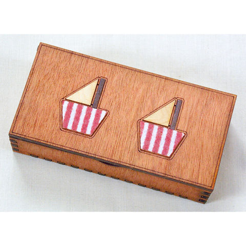 Long,boat,box,(stripey,felt),long boat box, stripey felt, rossbrin creative, west cork