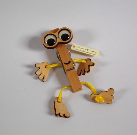 Pegs,with,Legs,(magnetic),Pegs with Legs, Fridge Magnet, rossbrin creative, west cork