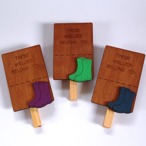 Welly,Pegs,welly, peg, wooden, rossbrin creative, west cork