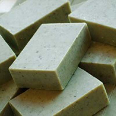 Mint,&,Nettle,Scrub,-,Handmade,Soap,Mint & Nettle Scrub, Handmade Soap