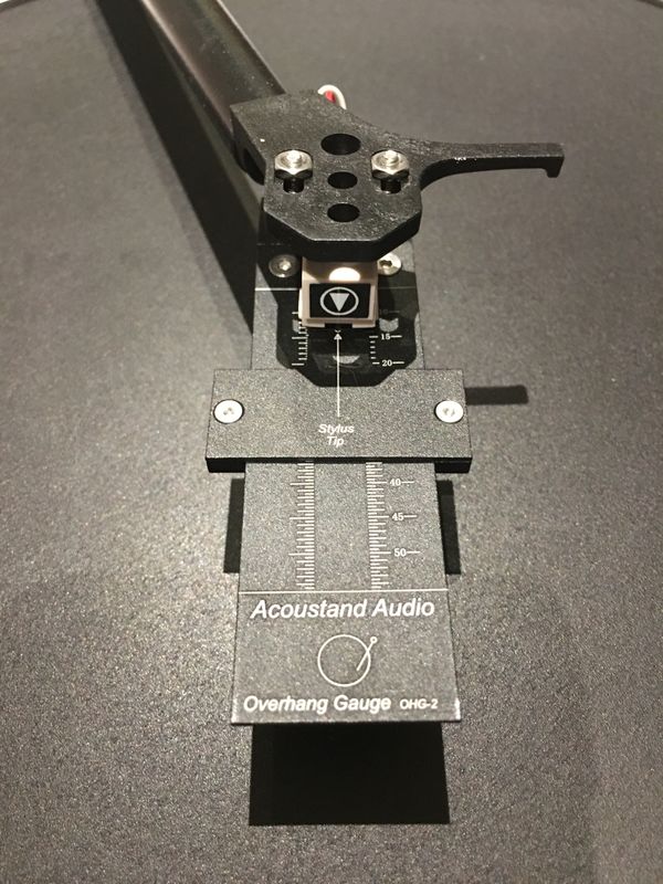 Universal Overhang Gauge OHG02 Acoustand Audio