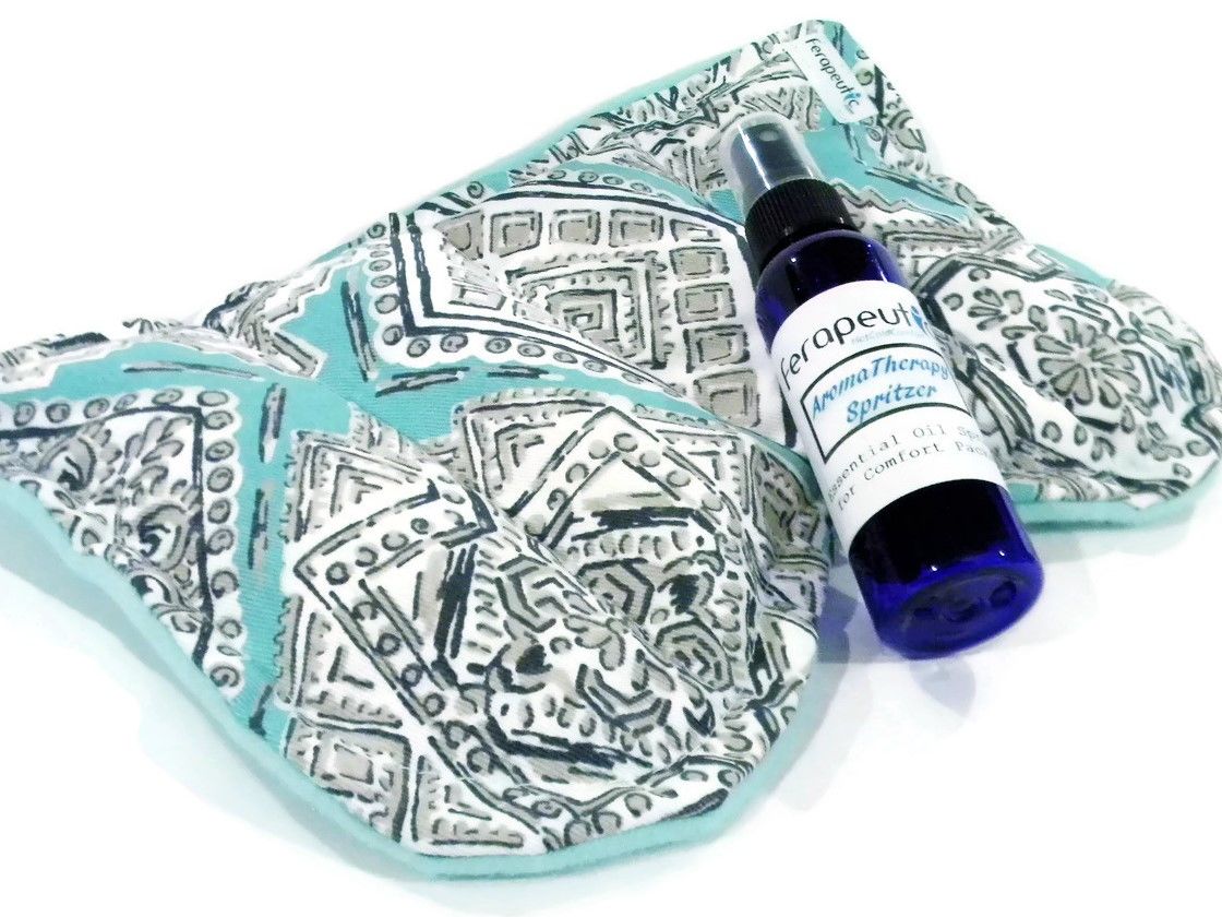 XL Large Sinus Mask Sinus Pack, Microwave Moist Heat Pack Cold Pad for