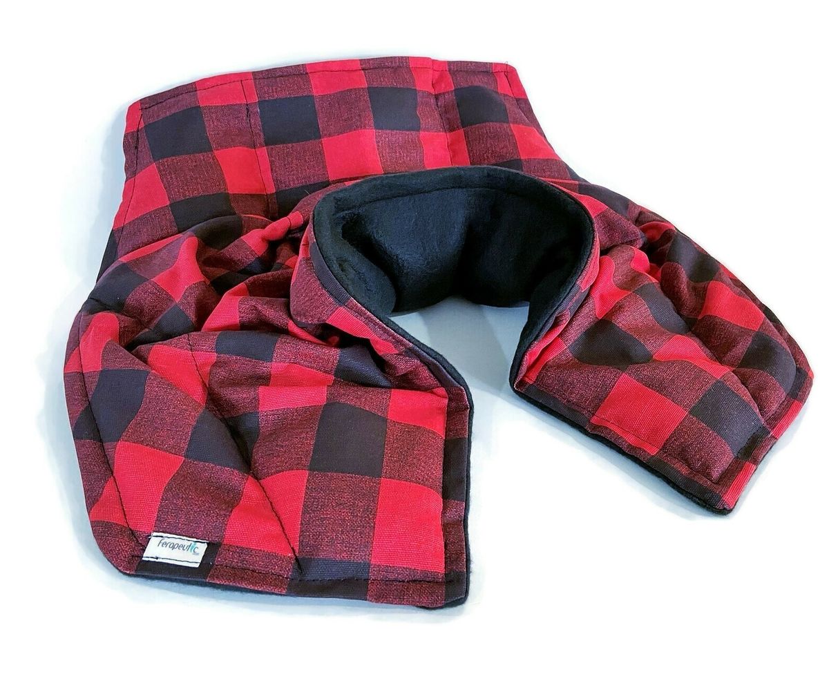 Large Neck Shoulder Heat Pack, Cervical Heating Pad for Microwave, Hot