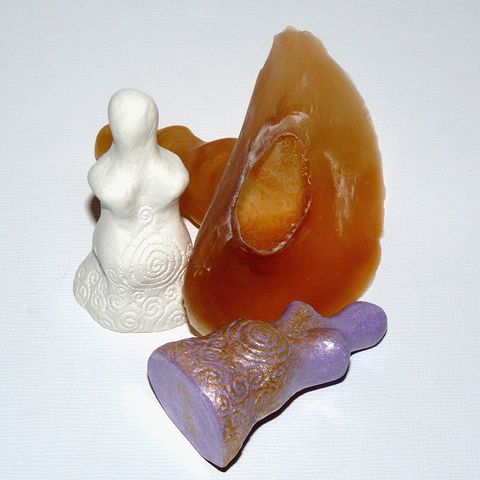 Spiral,Goddess,Statue,with,my,original,sculpture,and,mould.,spiral goddess,goddess statue,goddess