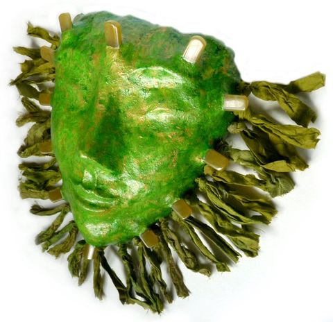 Jade,Goddess,wall,mask,jade goddess,jade mask,jade goddess mask,goddess mask,green goddess,goddess sculpture
