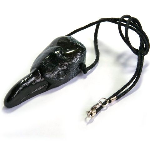 Raven,Amulet,with,Spirals,and,Snowflake,Obsidian,raven,raven amulet,raven necklace,raven pendant,spirals,snowflake obsidian,obsidian raven