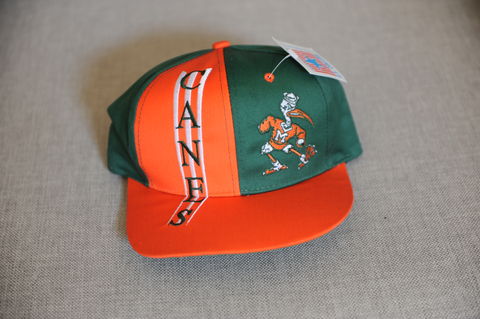 Miami,Hurricanes,Snapback,Hat,Vintage Snapbacks, Miami Hurricanes, Snapback Hat