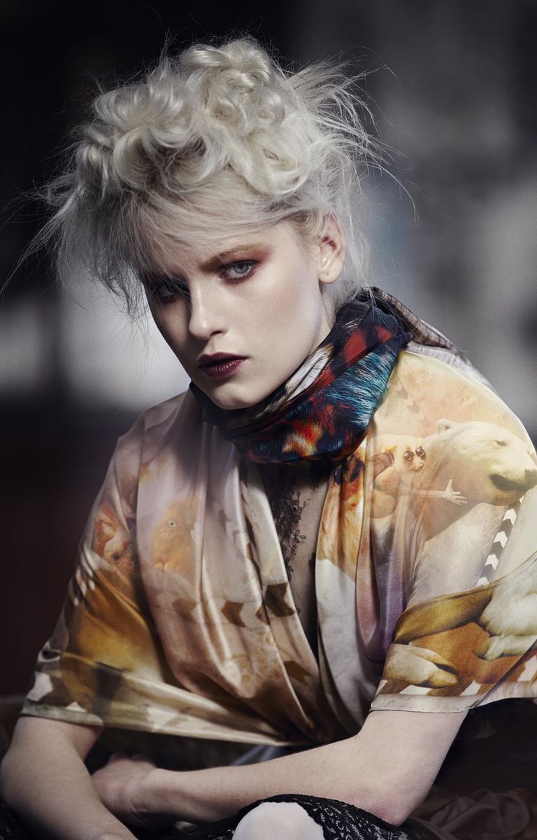 NARNIA SILK SCARF - Klements by Charlotte Allen