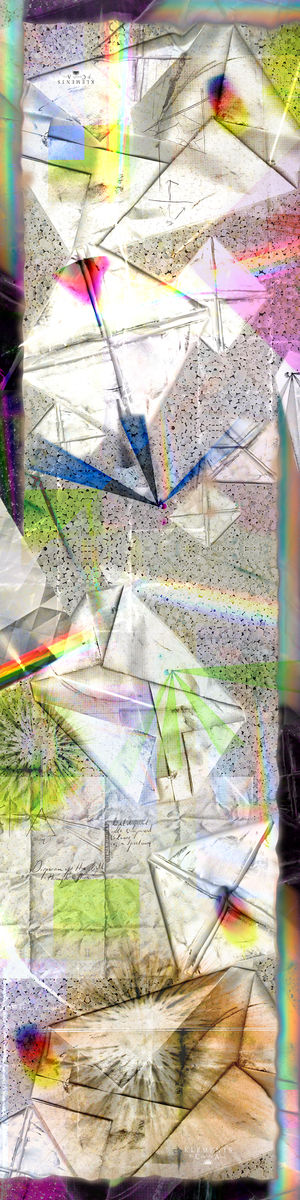 PRISM Silk SCARF - Klements by Charlotte Allen