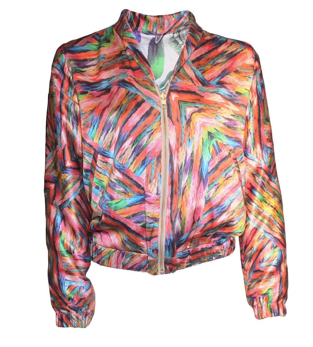 PENNY REVERSIBLE BOMBER SILK JACKET £599