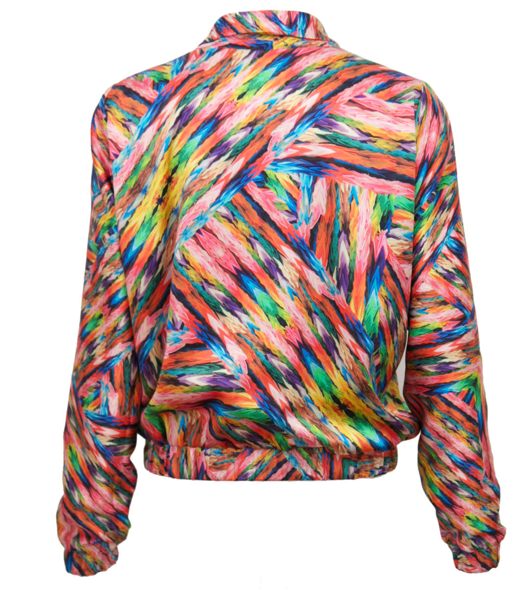 PENNY REVERSIBLE BOMBER SILK JACKET £599