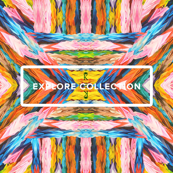 One Thousand Rainbows silk scarf collection