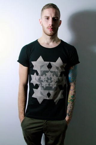 Starship,trikki, indian ink, illuminati, dreamcatcher streetwear, scoop neck, low cut, wide collar, indie, festival, premium, t-shirt, cathedral, grunge, punk, fashion, style, london