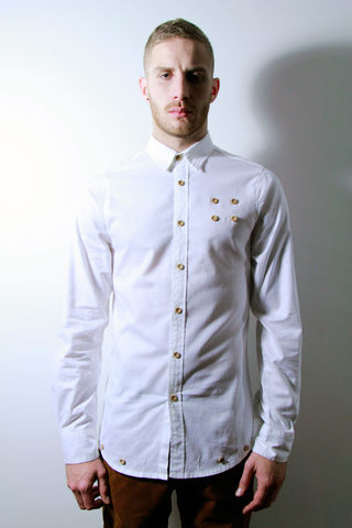 Oxford,Shirt,:,White,trikki, premium, t-shirt, jacket, knitwear, cardigan, jumper, fluence, denser, iris, new york, fashion, style, london, denim jacket, varsity, baseball jacket