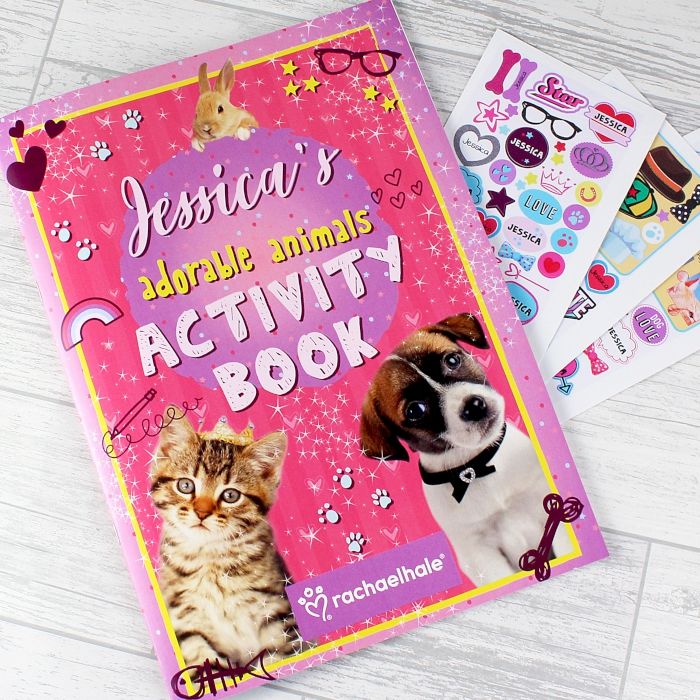 Animals Activity Book With Stickers