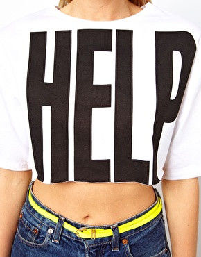 CROP HELP TEE - product image