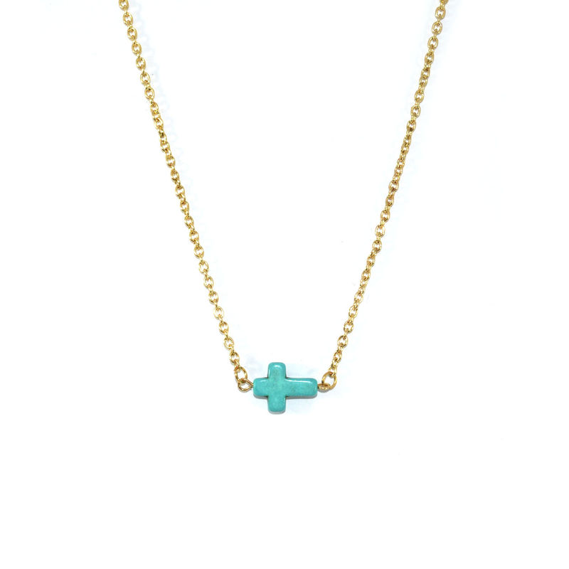 COLOUR CROSS NECKLACE - product image