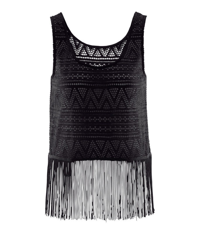 HOLLOW STREAM TRIM TOP - product image