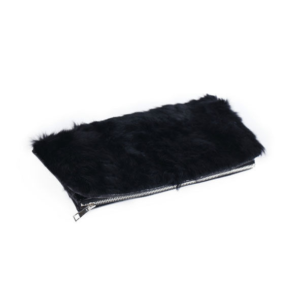 FUR FOLD CLUTCH BAG - product image