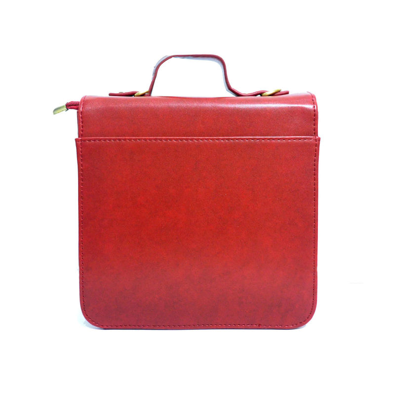 FAUX LEATHER SHOULDER BAG - product image