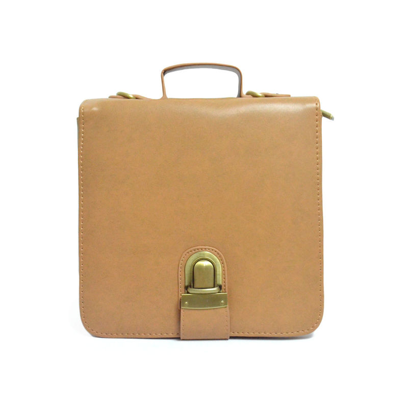 FAUX LEATHER SHOULDER BAG - product image