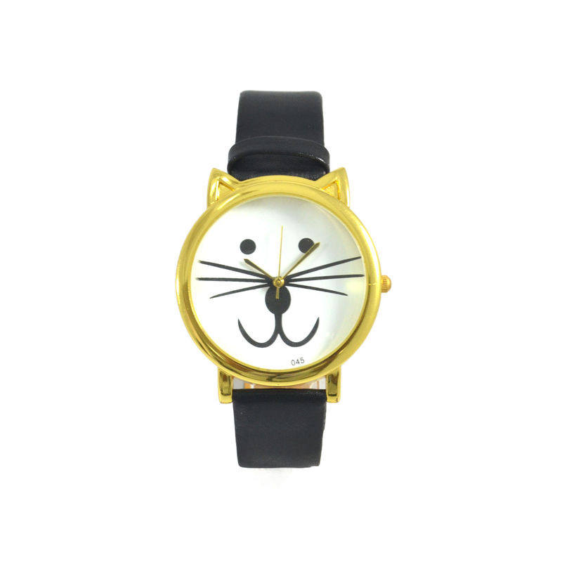 FAUX LEATHER CAT WATCH - product image