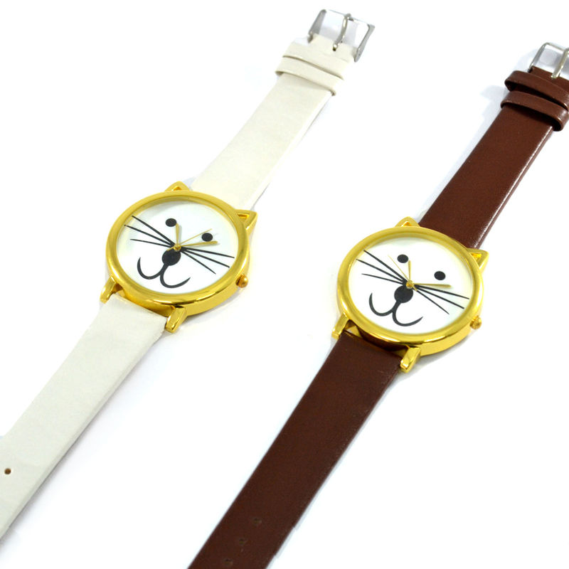 FAUX LEATHER CAT WATCH - product image