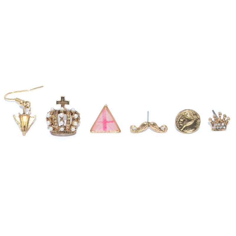 ENGLAND STYLE EARRING SET - product image