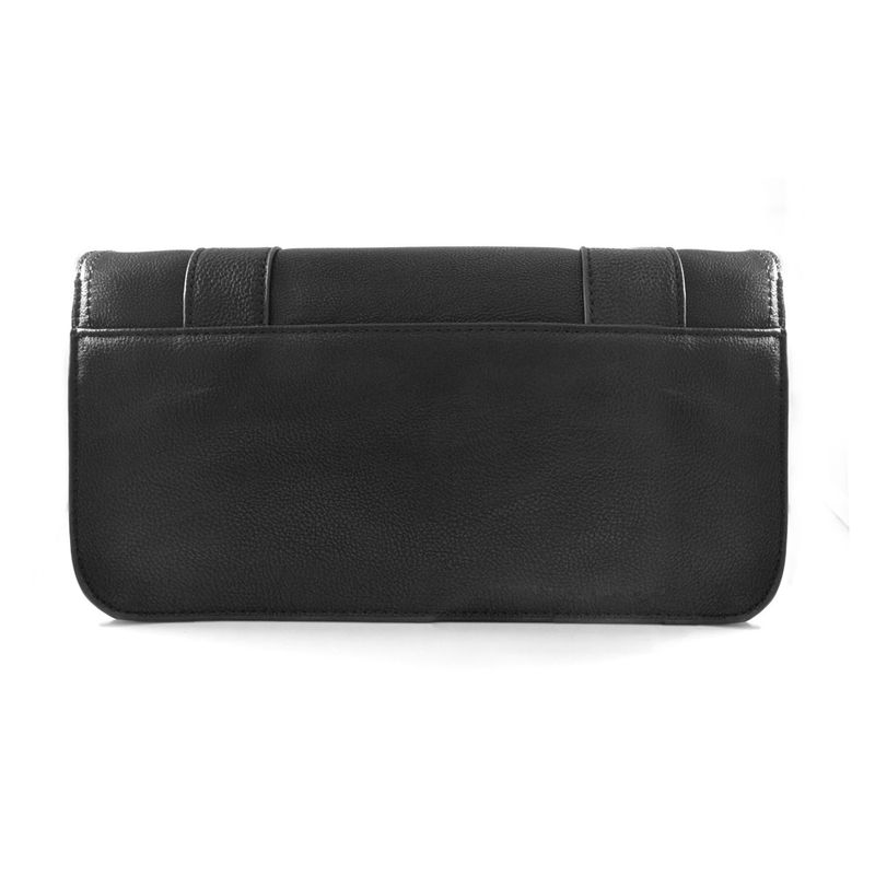 DOUBLE STRAP PU LEATHER SHOULDER BAG - product image