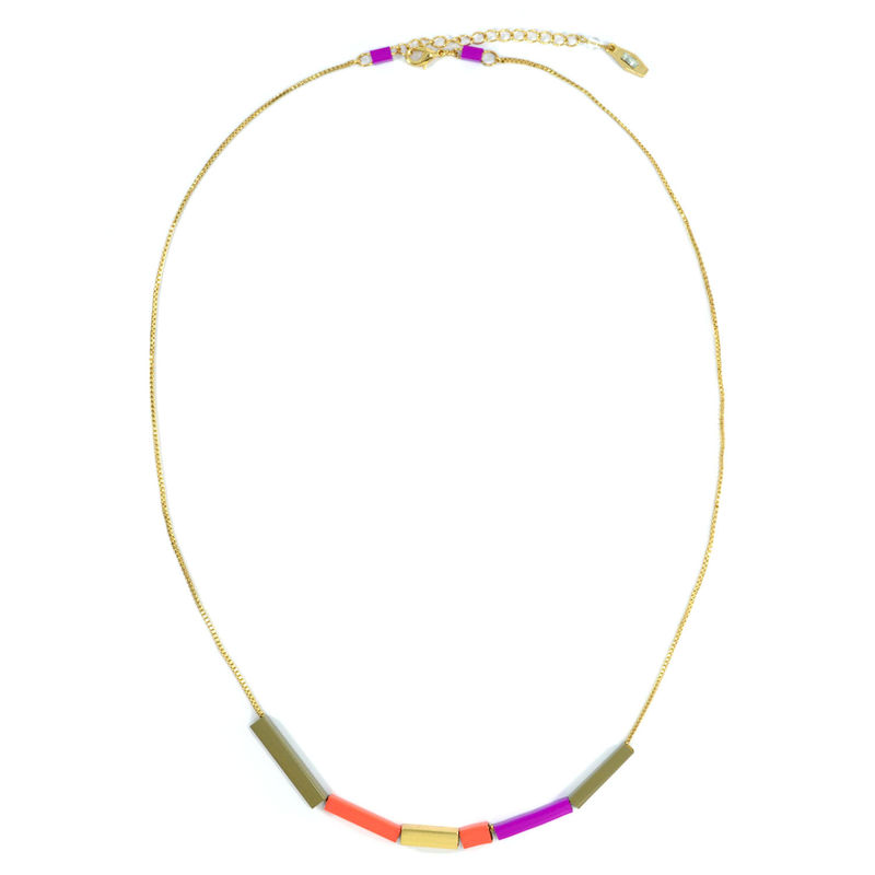 CUBIC TUBE NECKLACE - product image