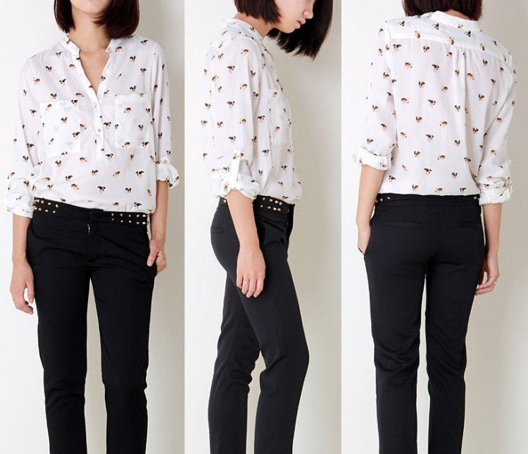 PUPPY LOVE BLOUSE - product image