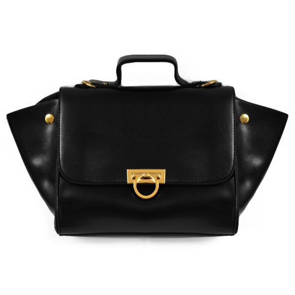 MINIMAL PU LEATHER SHOULDER BAG - product image