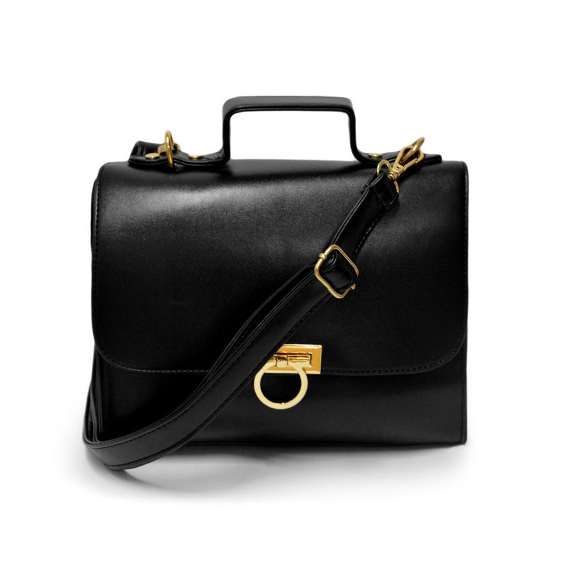 MINIMAL PU LEATHER SHOULDER BAG - product image