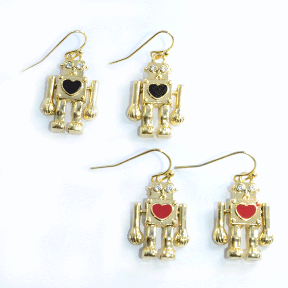 MINI ROBOT EARRING - product image