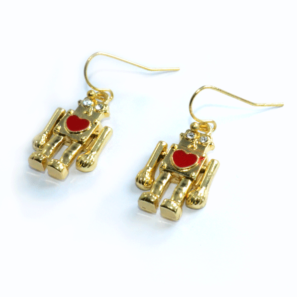 MINI ROBOT EARRING - product image