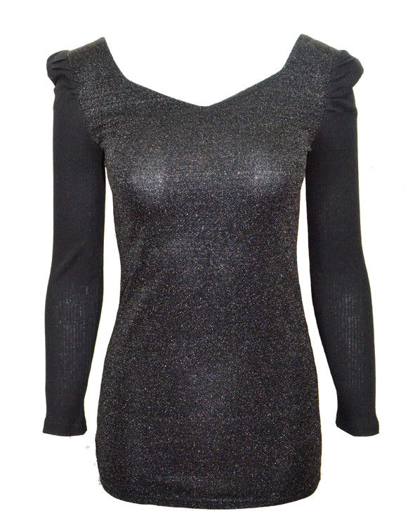 METALLIC SHIMMER TOP - product image