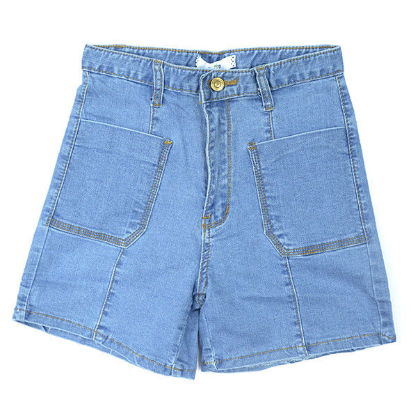 LONG DENIM SHORTS - product image