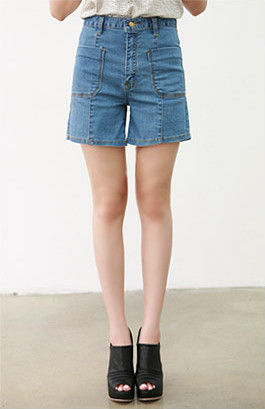LONG DENIM SHORTS - product image
