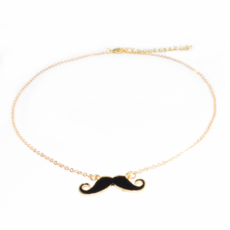 LITTLE MOUSTACHE NECKLACE - product image